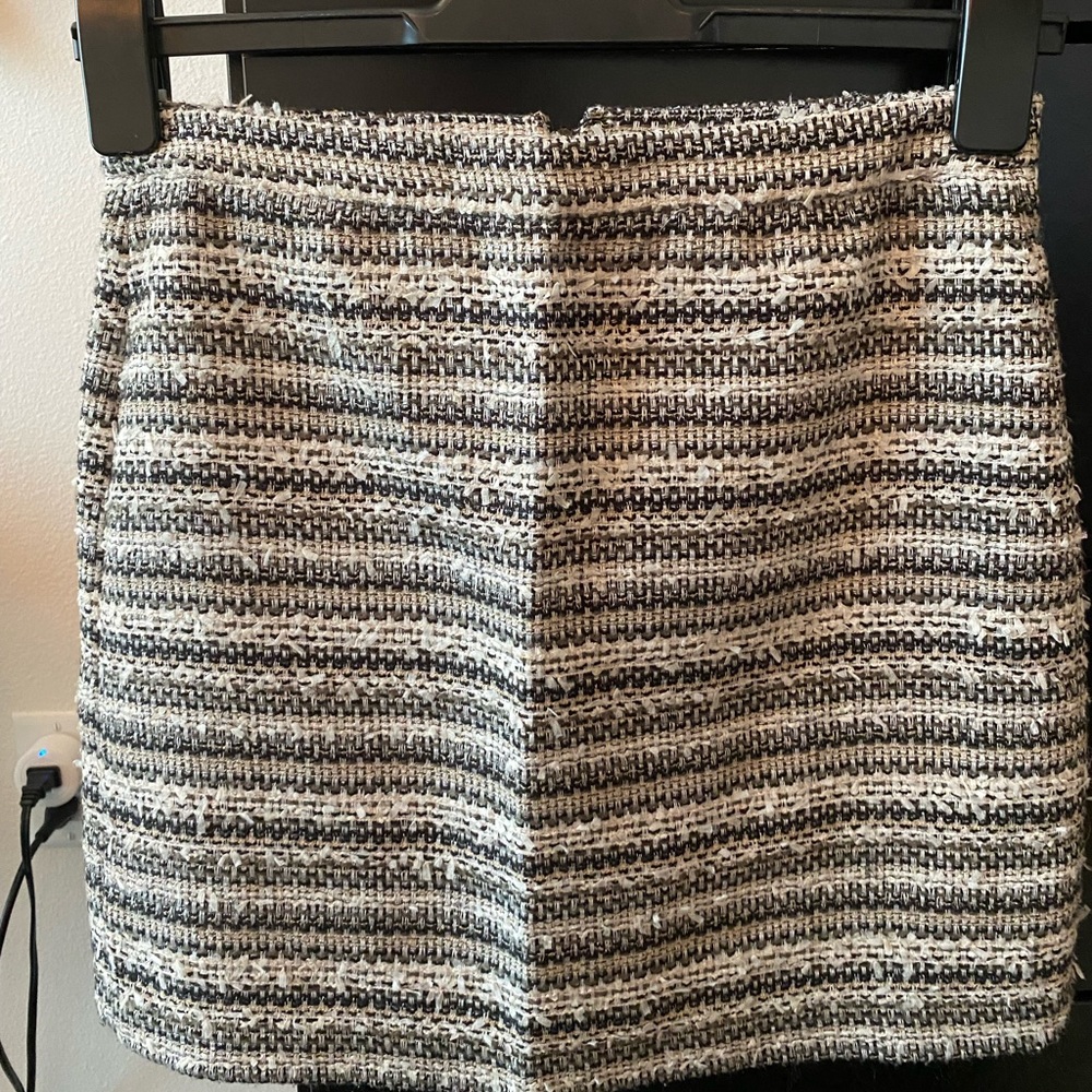 Madewell Tweed Mini Skirt